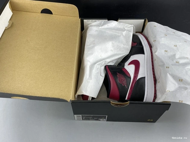 Reps TB Jordan1 3777 Bred Mid Toe 554724- EasyCare 1029